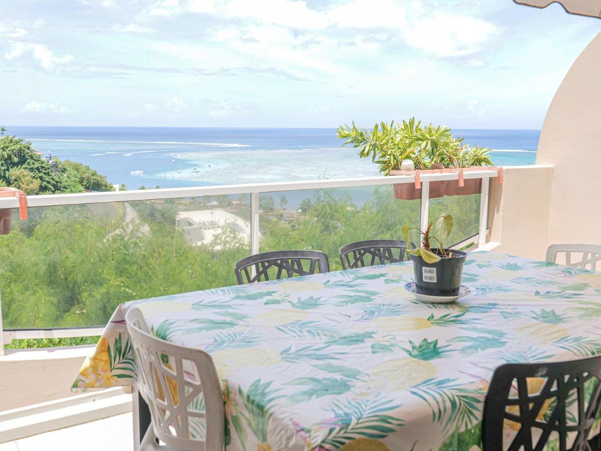 Appartement Bleu horizon Tahiri à Punaauia  Extérieur photo